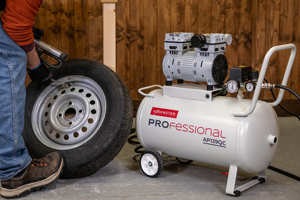 Axminster Professional AP139QC Quiet Compressor