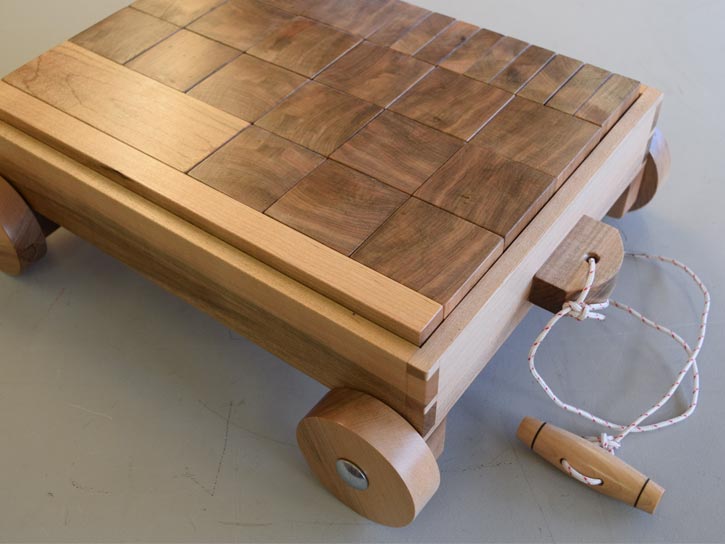 How To Make a Child's Cart & Bricks