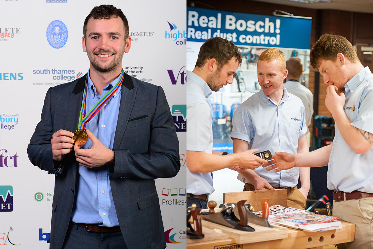 Adam wins gold at World Skills