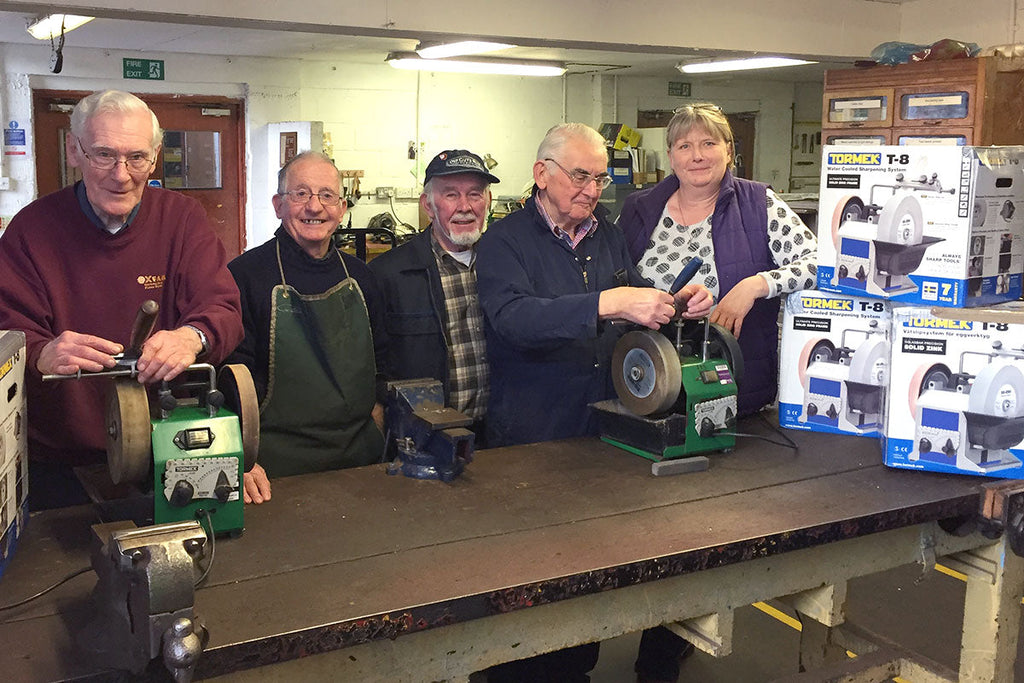 Tools for Self Reliance welcomes Tormek sharpening machines | Axminster ...