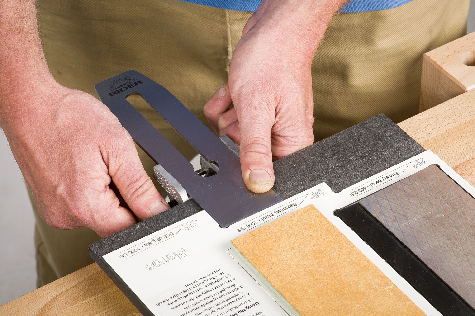 Introducing the new Axminster Rider Sharpening Station