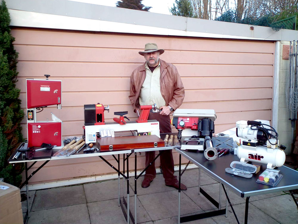 Witcombe's the winner of 'Win a Workshop'