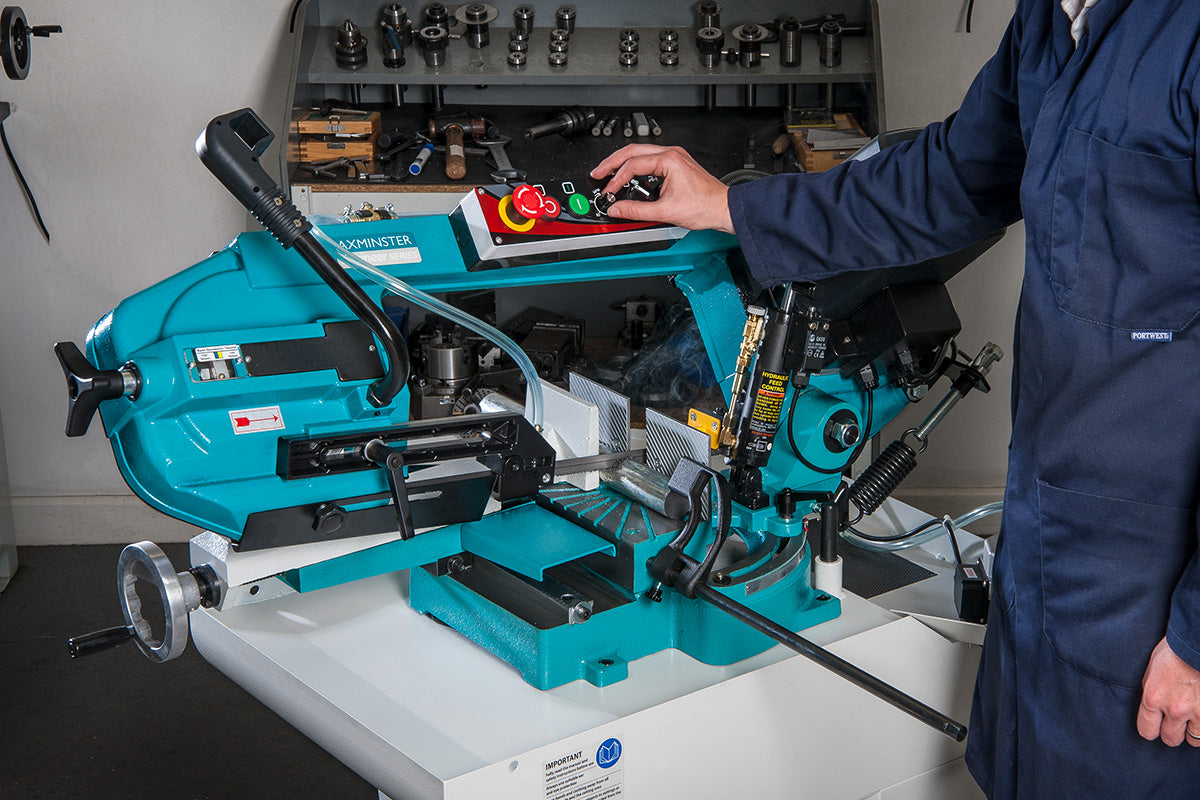 Axminster Engineer Series 7" Dual Mitre Metal Cutting Bandsaw
