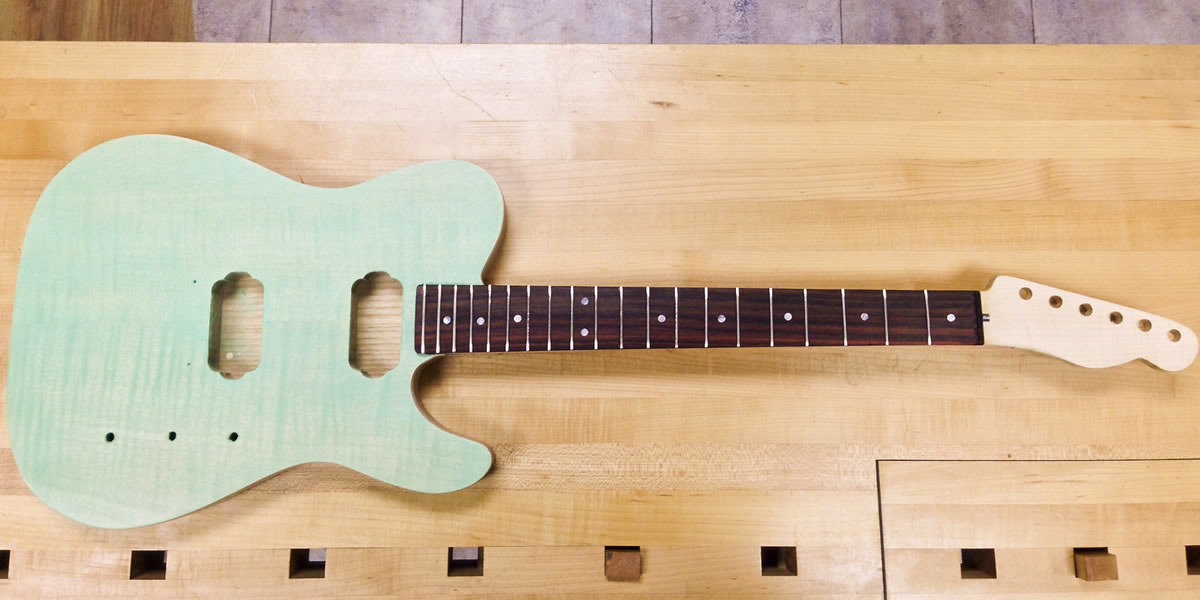 Making a Telecaster - Week Four: Nearing Completion