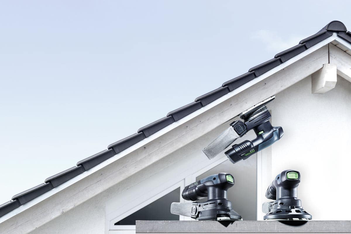 The New Hybrid Festool Sanders