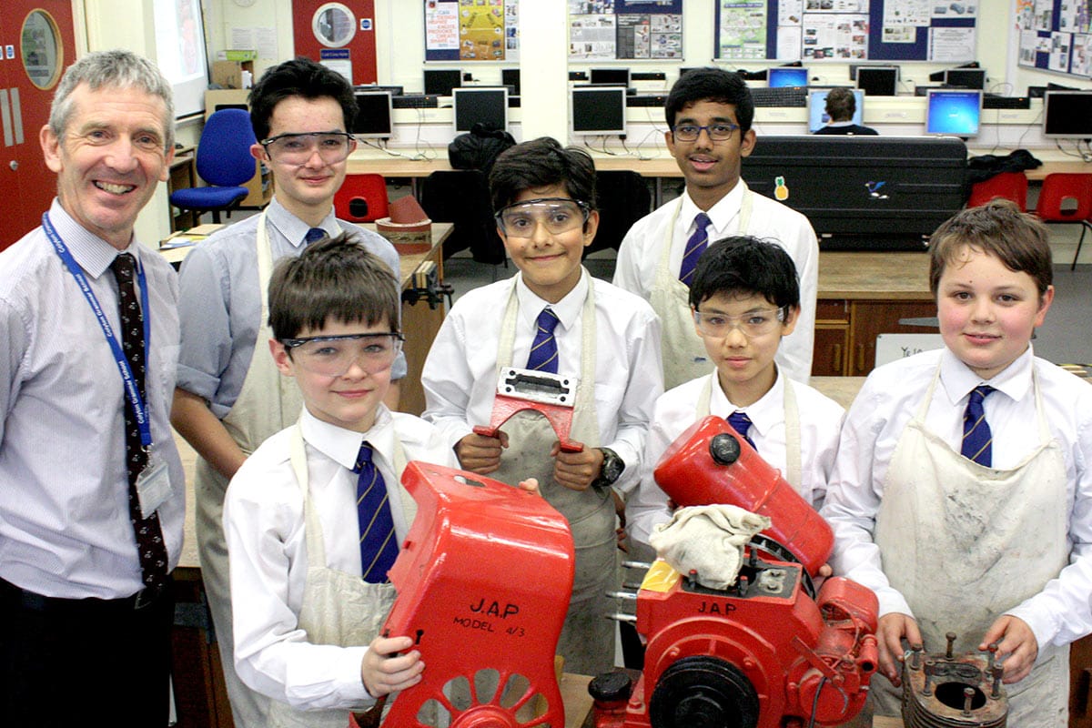 Royal Society Sponsors Colyton Grammar School Students