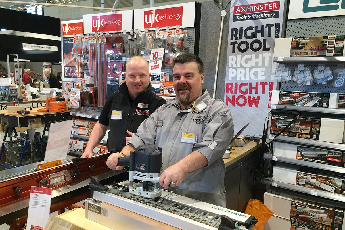 Axminster will have all its best brands at the Midlands Woodworking ...