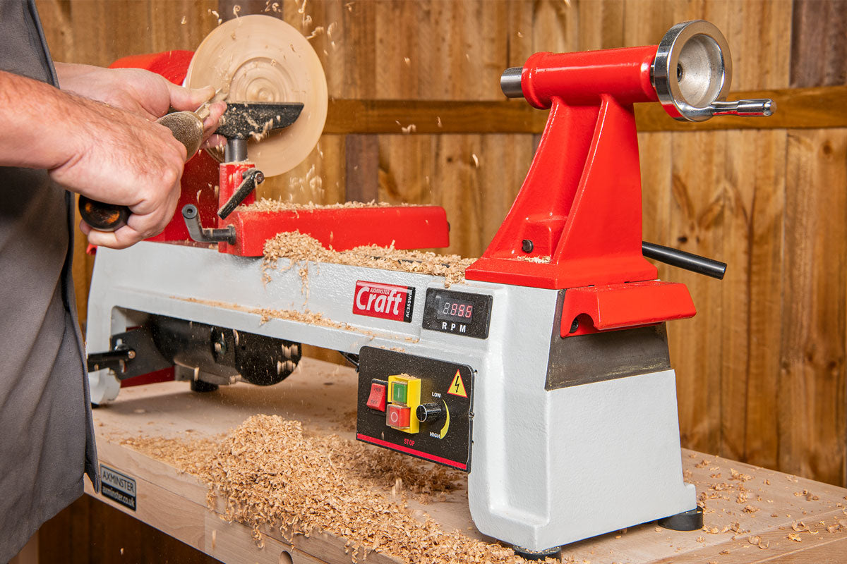 Axminster Craft AC355WL Woodturning Lathe