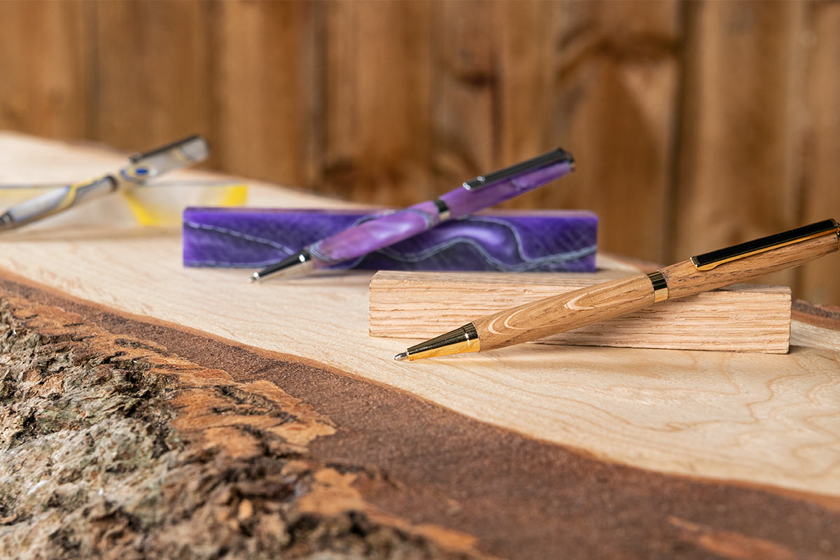 How to woodturn a pen