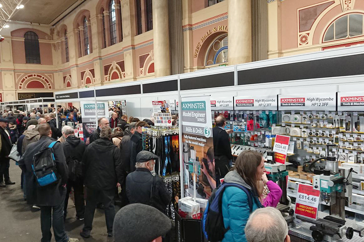London Model Engineering Show | Model Making Machines | Axminster Tools