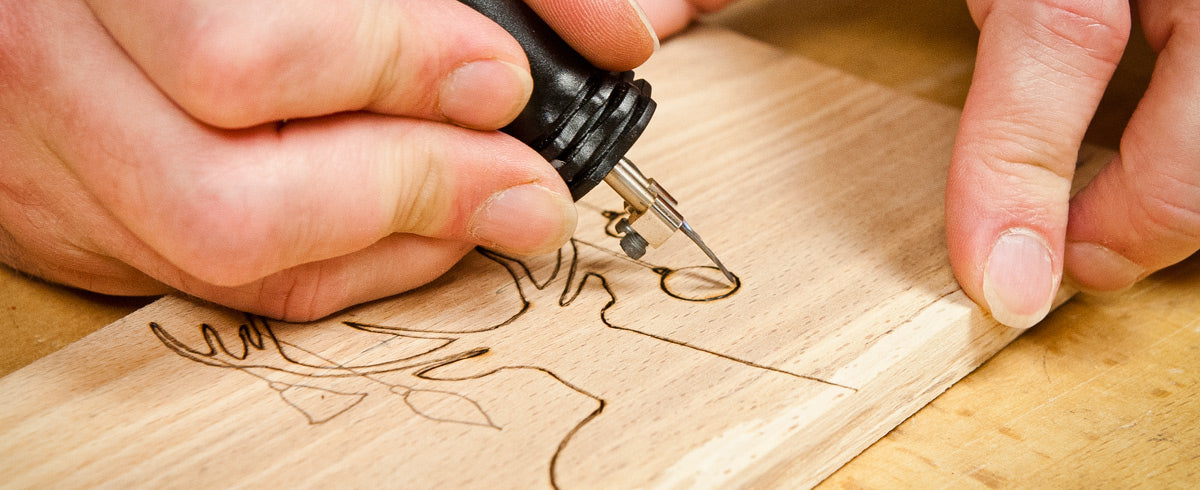 Burning the outline