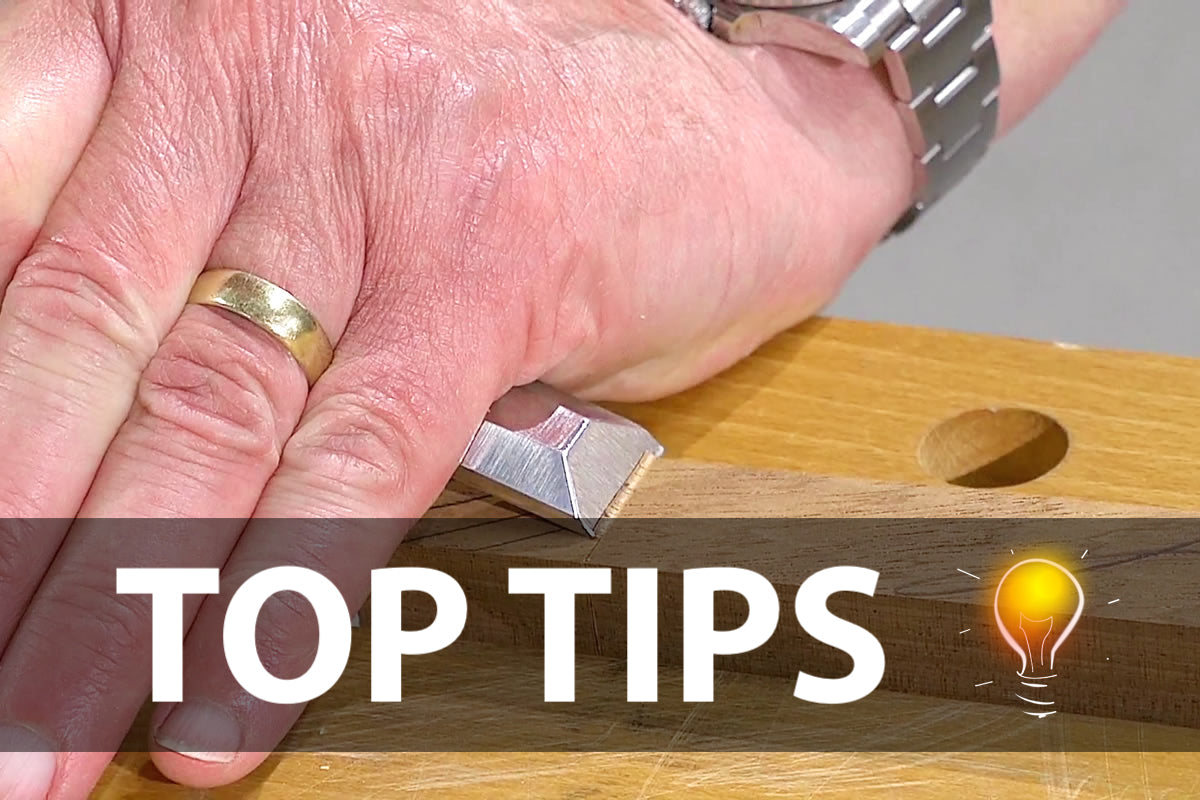 Top Tips (Video) - Sawing accurately with a bench hook | Axminster Tools