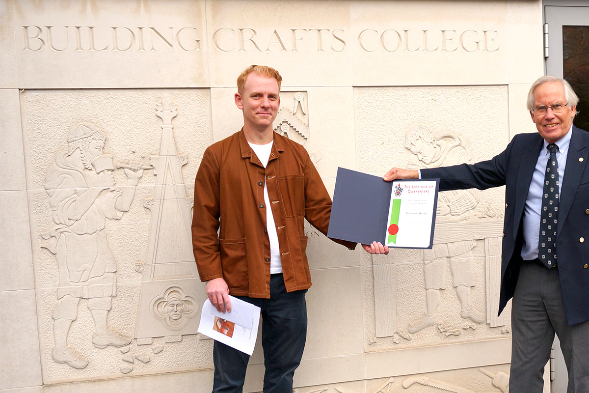 Matthew Mead, overall winner and and IoC president Geoff Rhodes