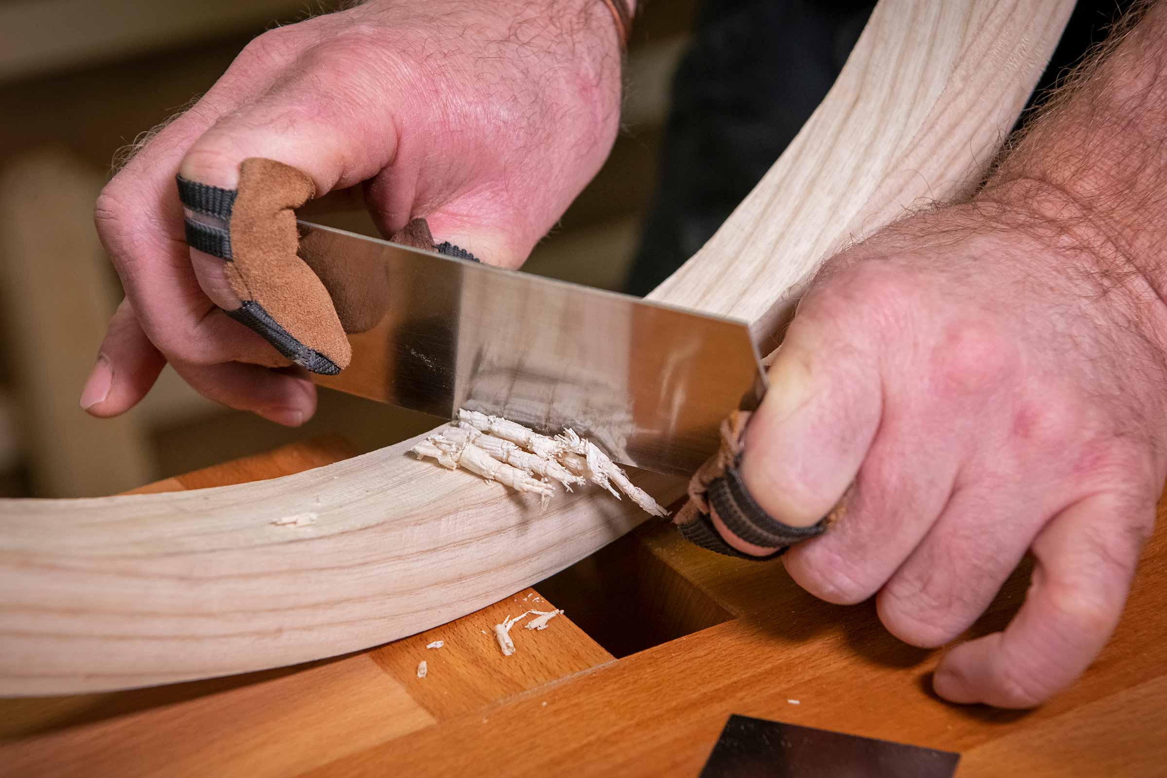 Cabinet Scraper Sharpening Header
