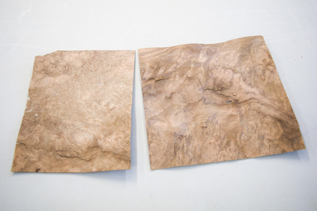 Using Burr Veneer