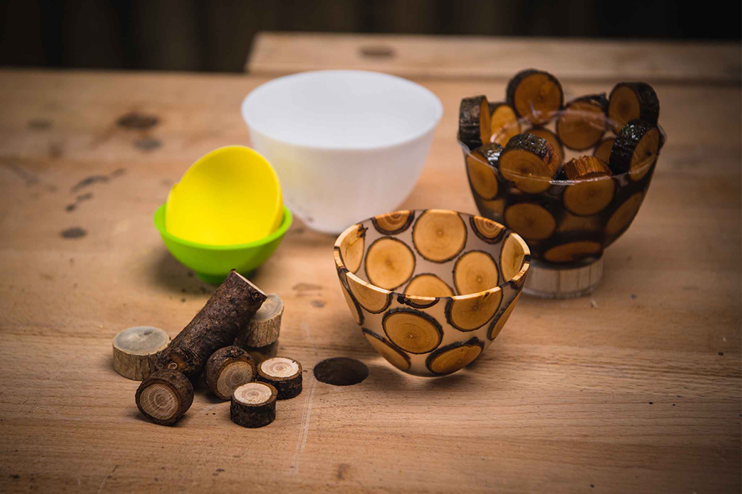 EcoPoxy Twig Bowl Project