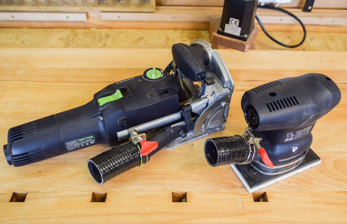 Connecting Dust Hoses to Power Tools
