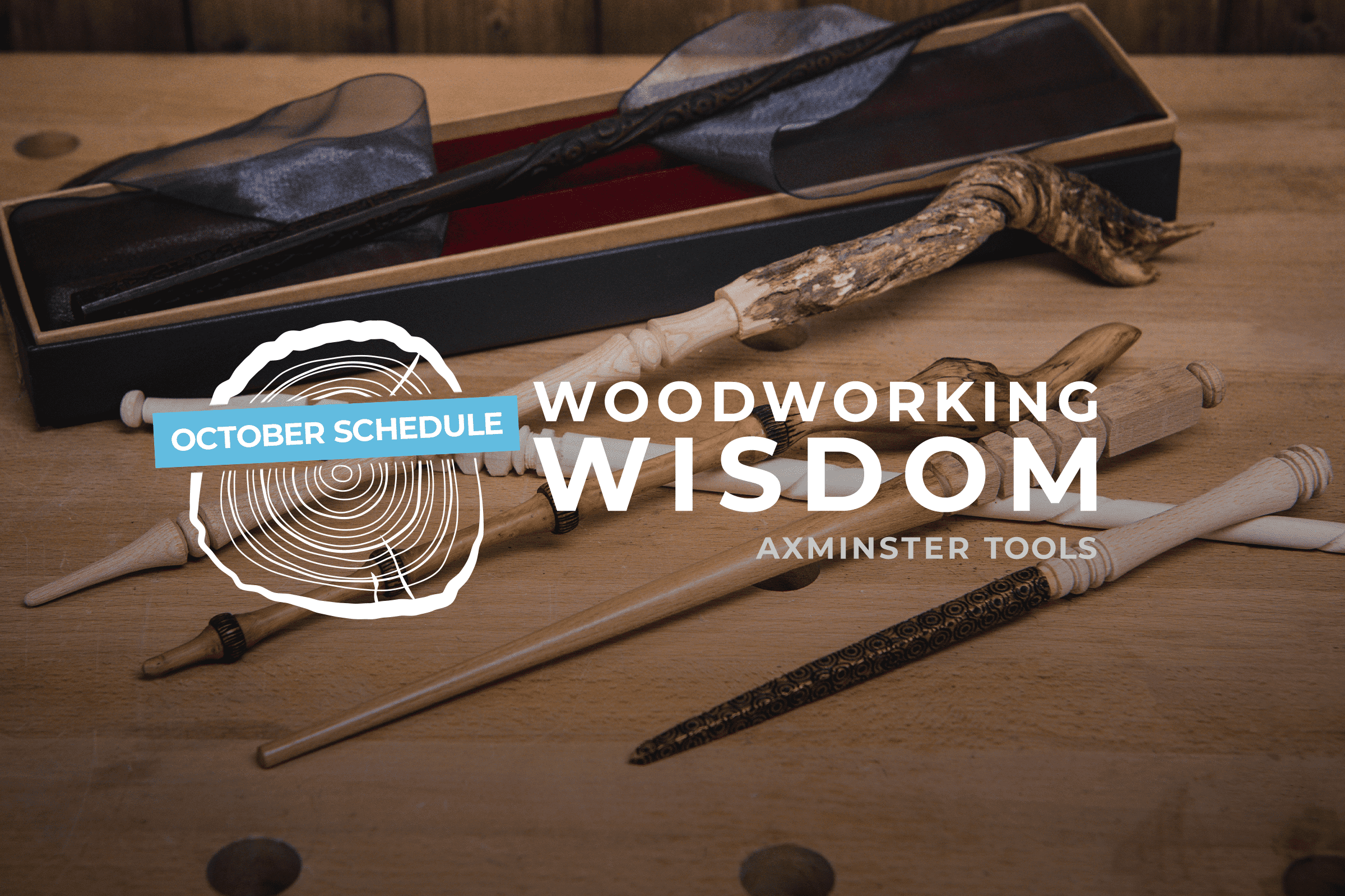 Woodworking Wisdom Schedule – October 2022 | Axminster Tools