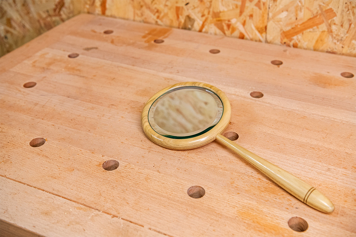 How to make a Woodturned Mirror