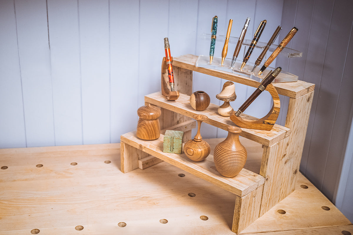 Pallet Ideas | How to Make a Simple Display Stand | Axminster Tools
