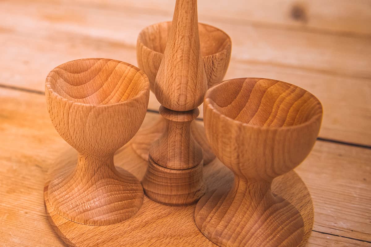 Egg Cups and Holder how to