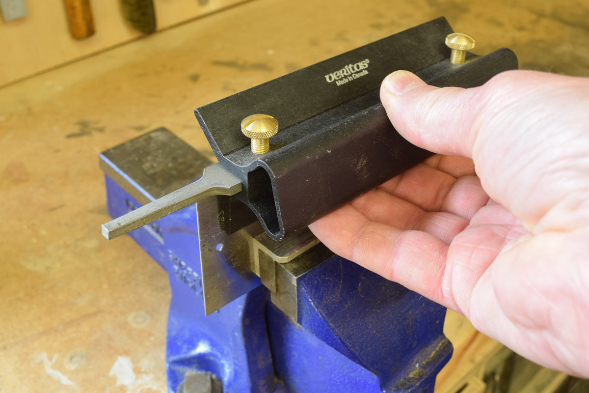 Recycle an old blade and make a cabinet scraper