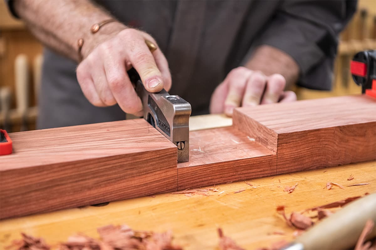 Hand cut joint