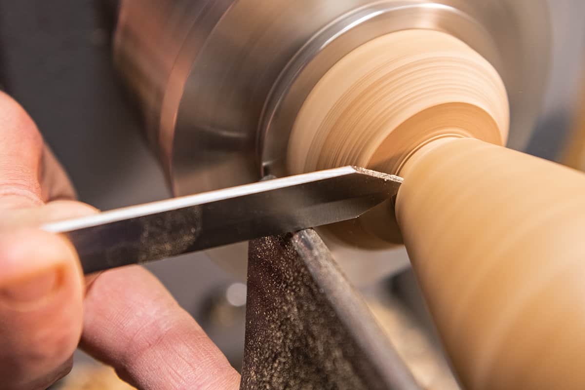 Woodturning tool sharpening