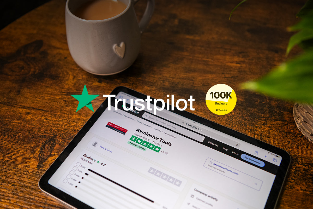 Celebrating 100,000 reviews on Trustpilot