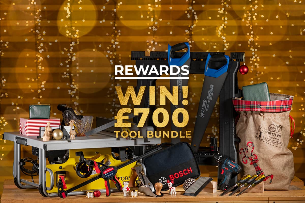 REWARDS. Win a tool bundle worth £700