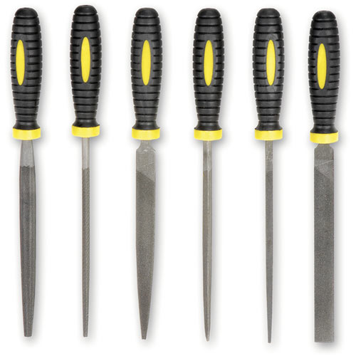 Axminster 6 Piece Handy File Set - 170mm