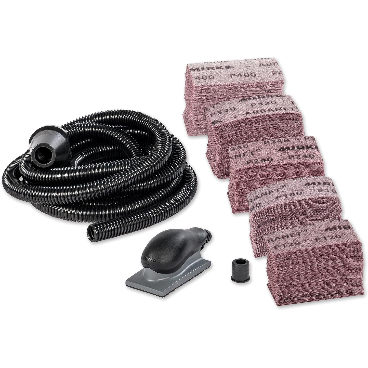 Mirka Dust Free Sanding Kit + 250 Abranet Sheets