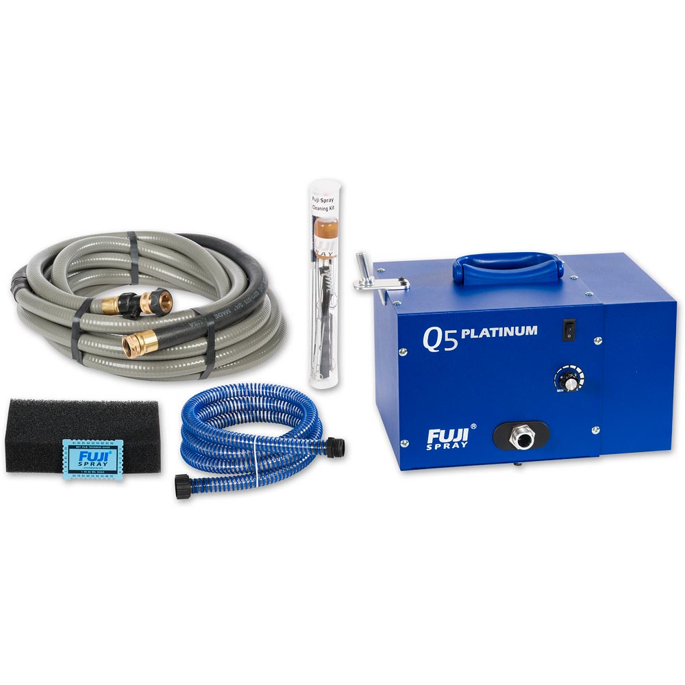 Fuji Spray Q5 Platinum Turbine Unit & G-Xpc Gravity Spray Gun ...