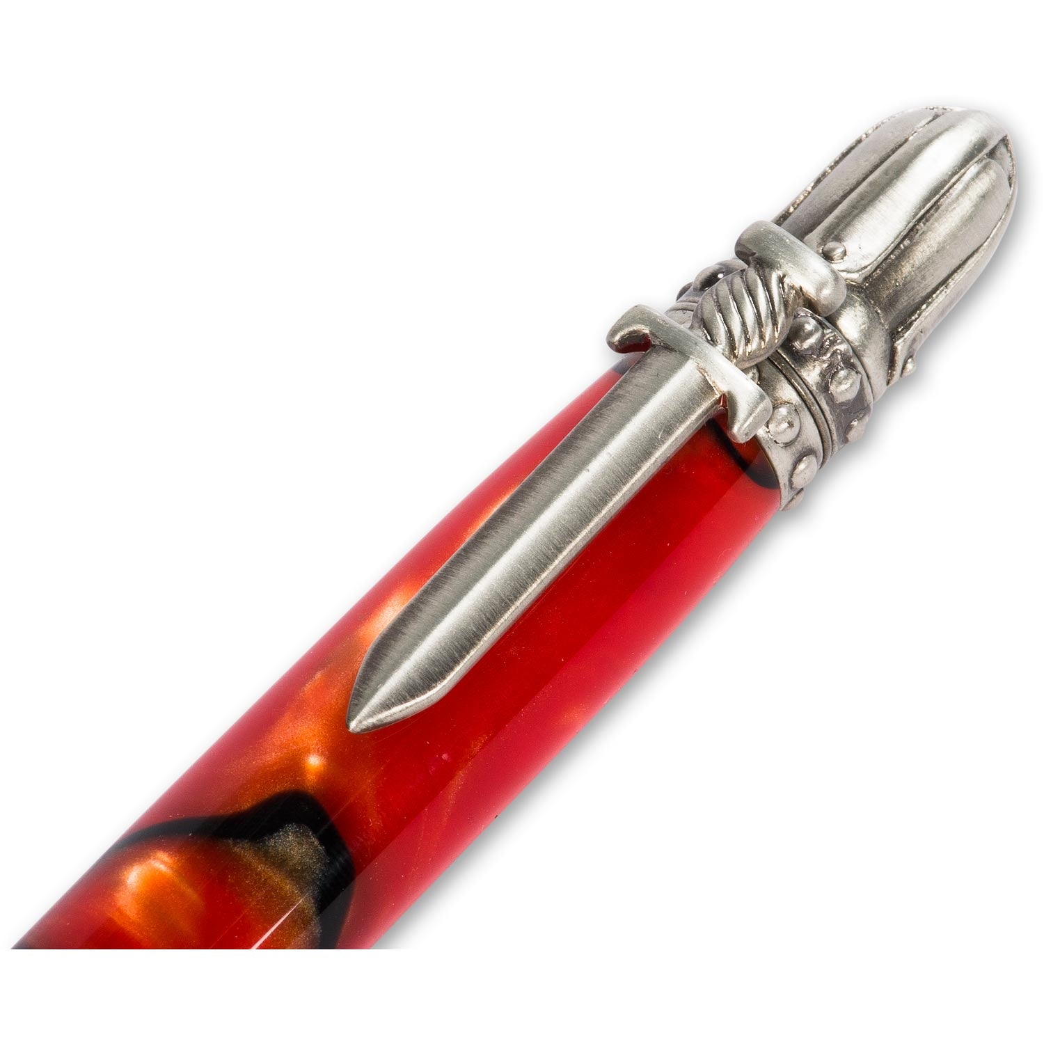 Knight Armour Twist Pen Kit - Antique Pewter