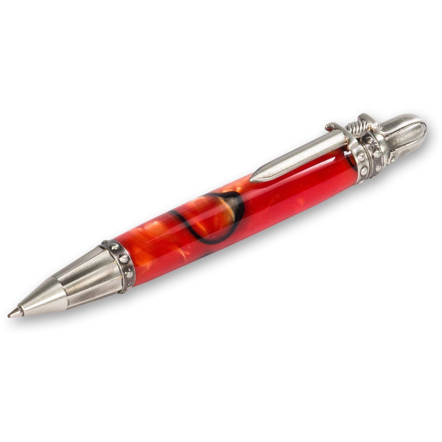Knight Armour Twist Pen Kit - Antique Pewter