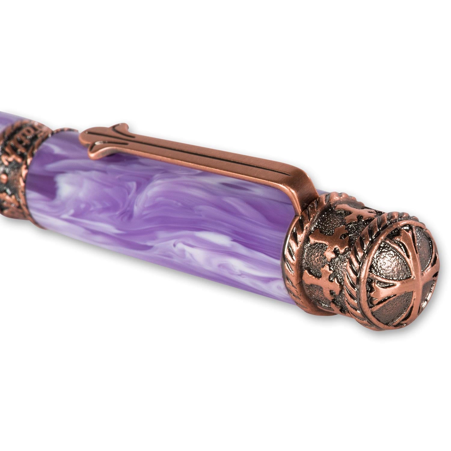 Faith Hope Love Twist Pen Kit - Antique Copper