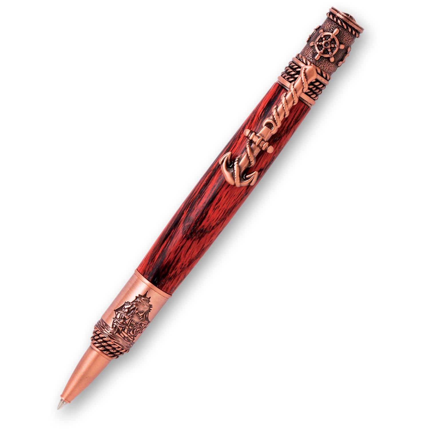 Nautical Twist Pen Kit - Antique Copper