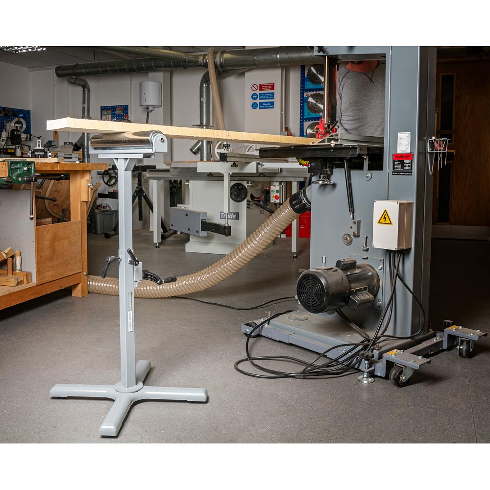 Axminster Crank Adjust Roller Stand