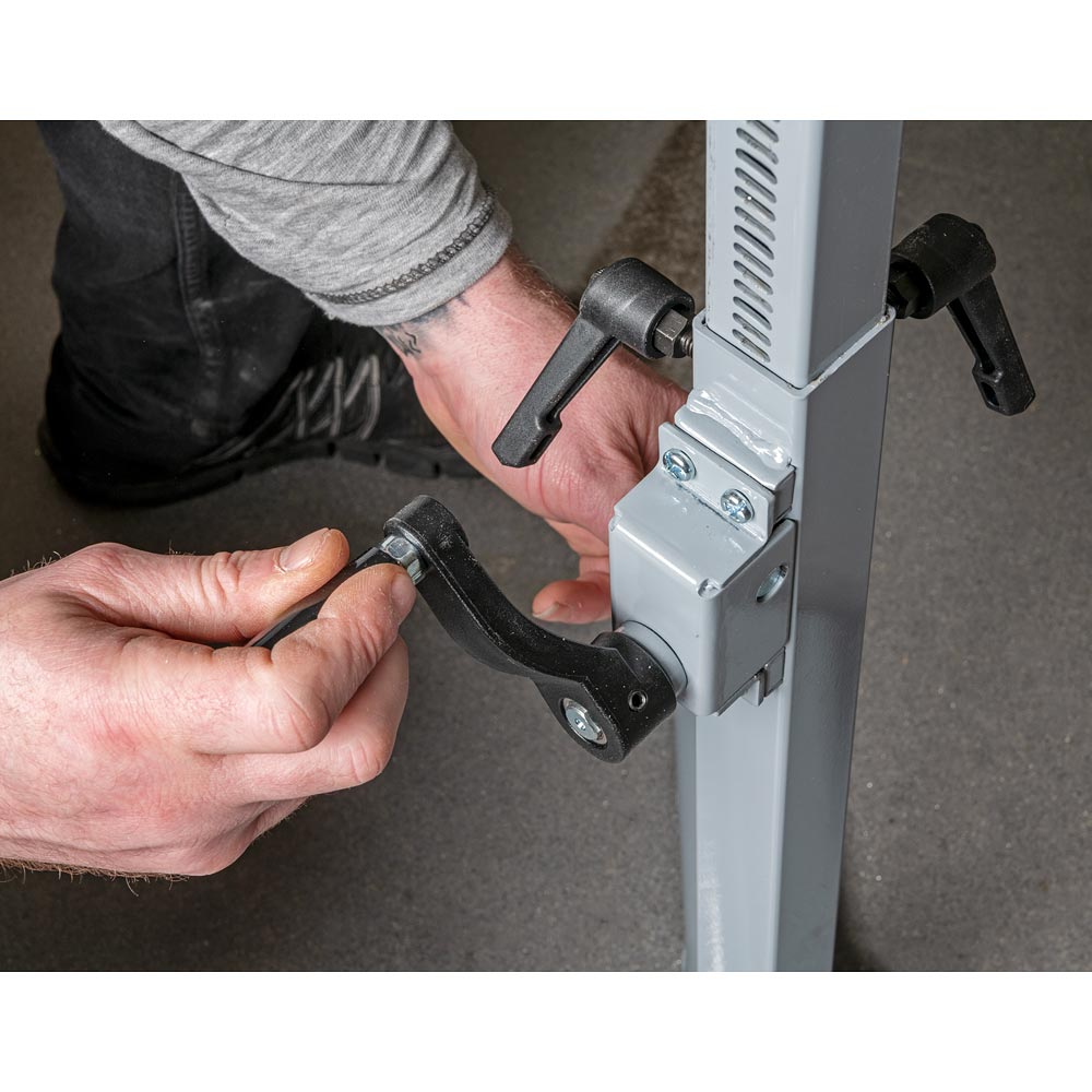 Axminster Crank Adjust Roller Stand