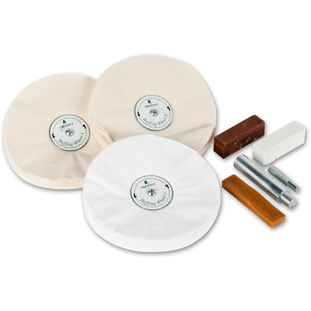 Chestnut Buffing Wheel Kit