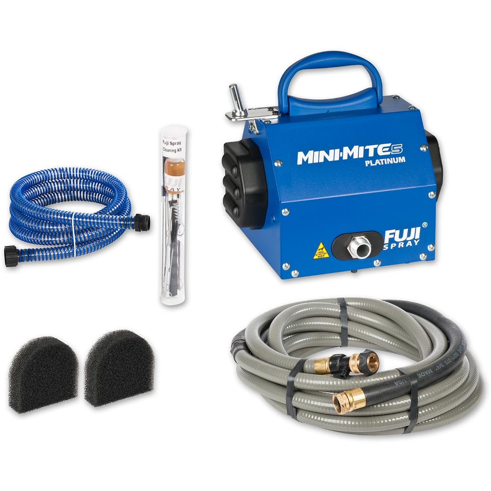 Fuji Spray Mini-Mite 5 Platinum Turbine Unit & G-Xpc Gravity Spray Gun