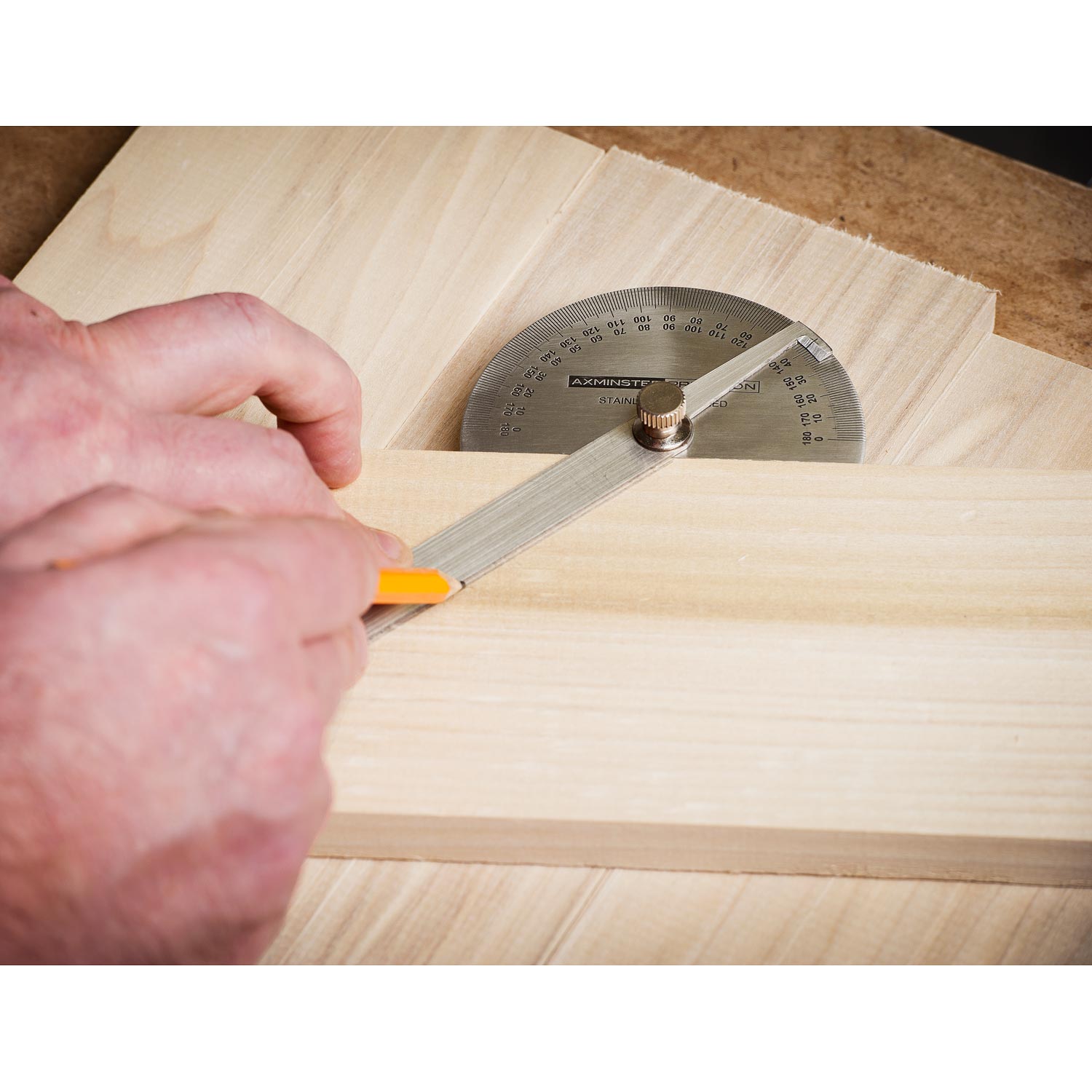 Axminster D Head Protractor
