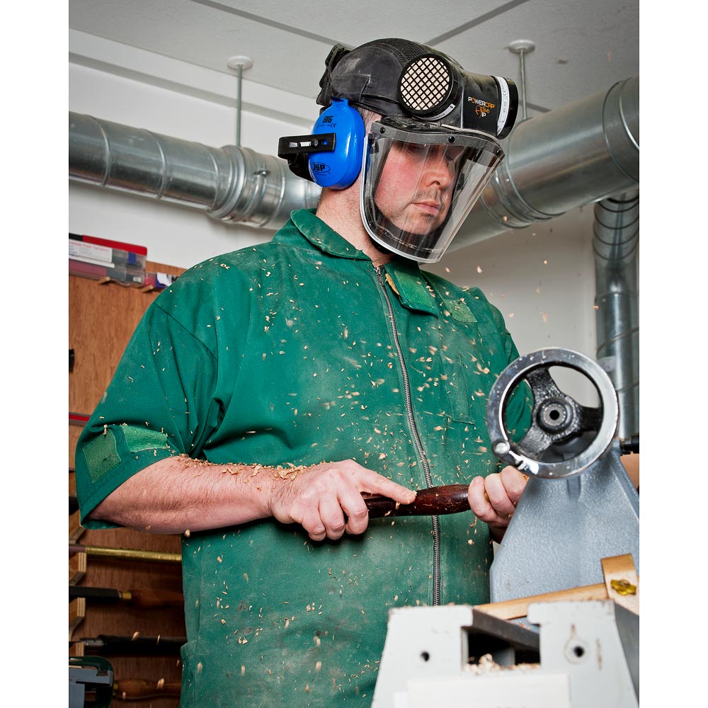 Big Blue™ Ear Defenders for JSP Powercap Powered Respirator