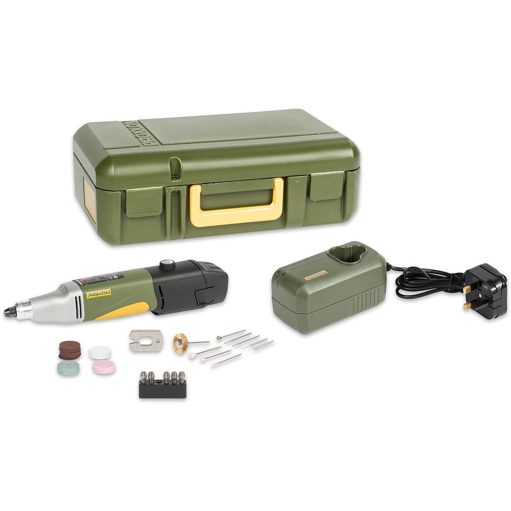 PROXXON IBS/A Cordless Drill/Grinder - 10.8V (2.6Ah)