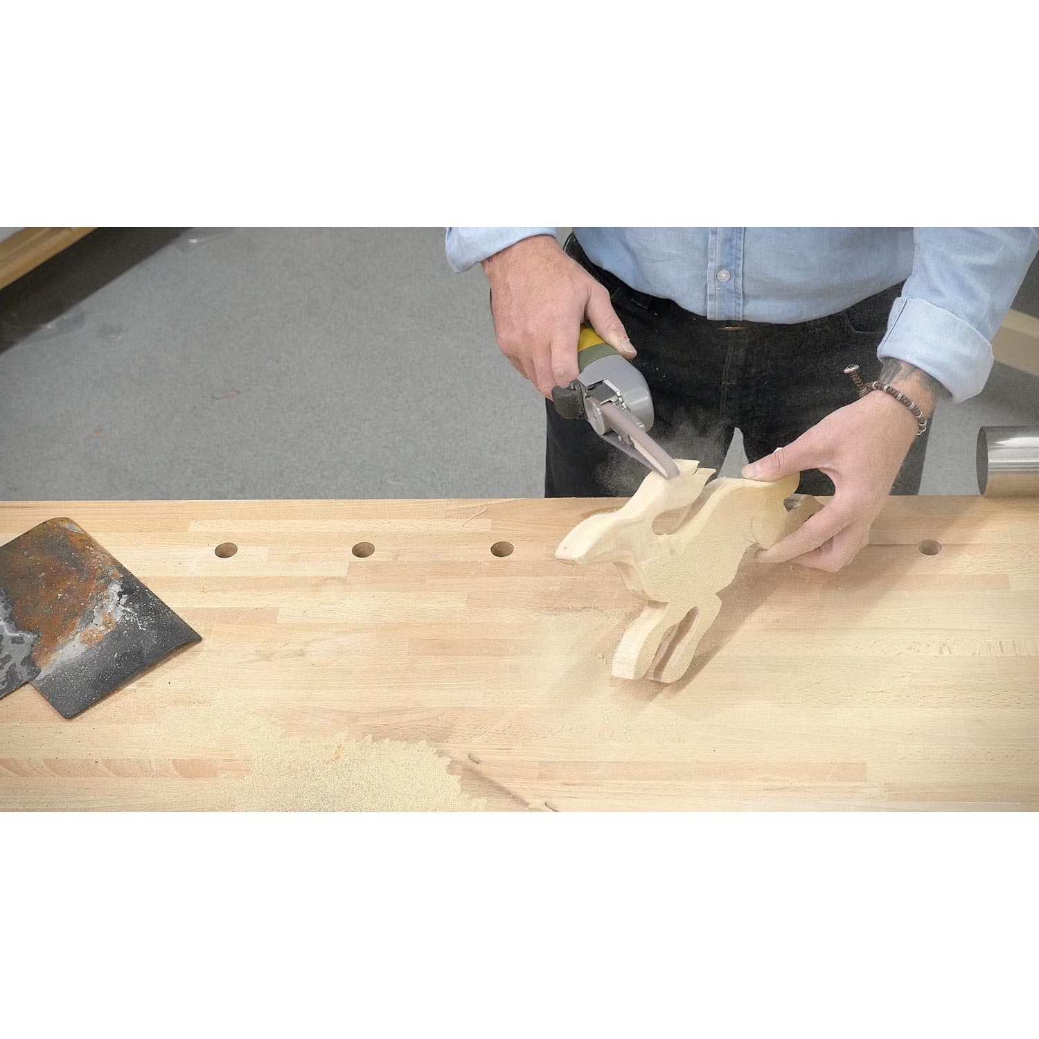 PROXXON Battery-Powered Belt Sander BS/A