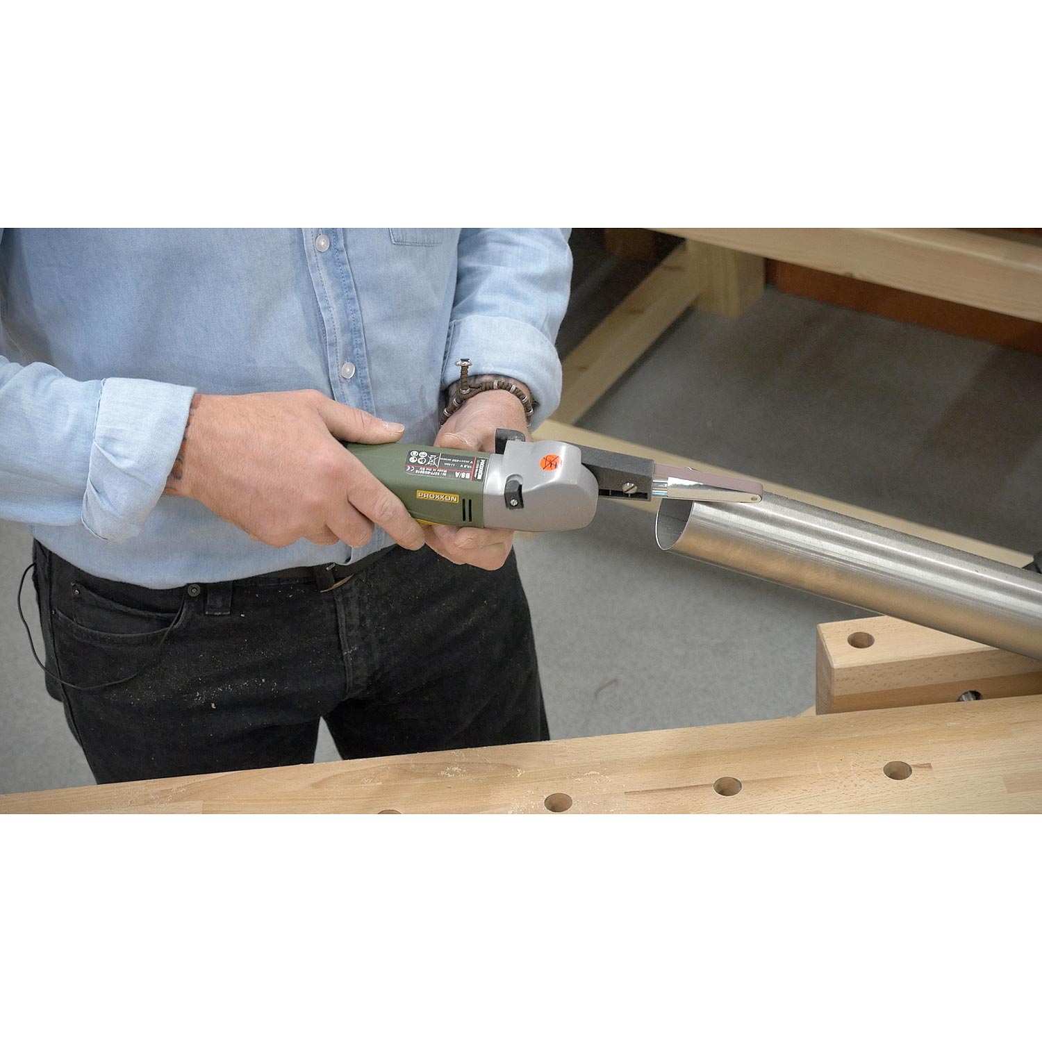 PROXXON Battery-Powered Belt Sander BS/A