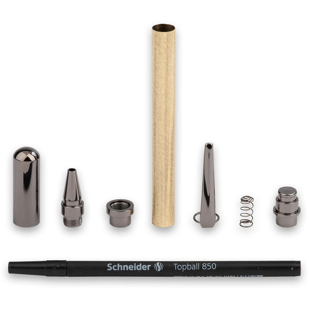 Rollester Rollerball Pen Kit - Gunmetal