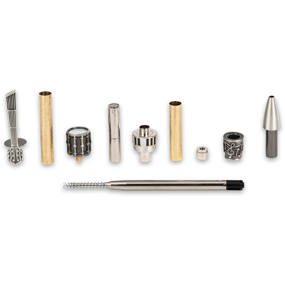 Music Twist Pen Kit - Antique Pewter