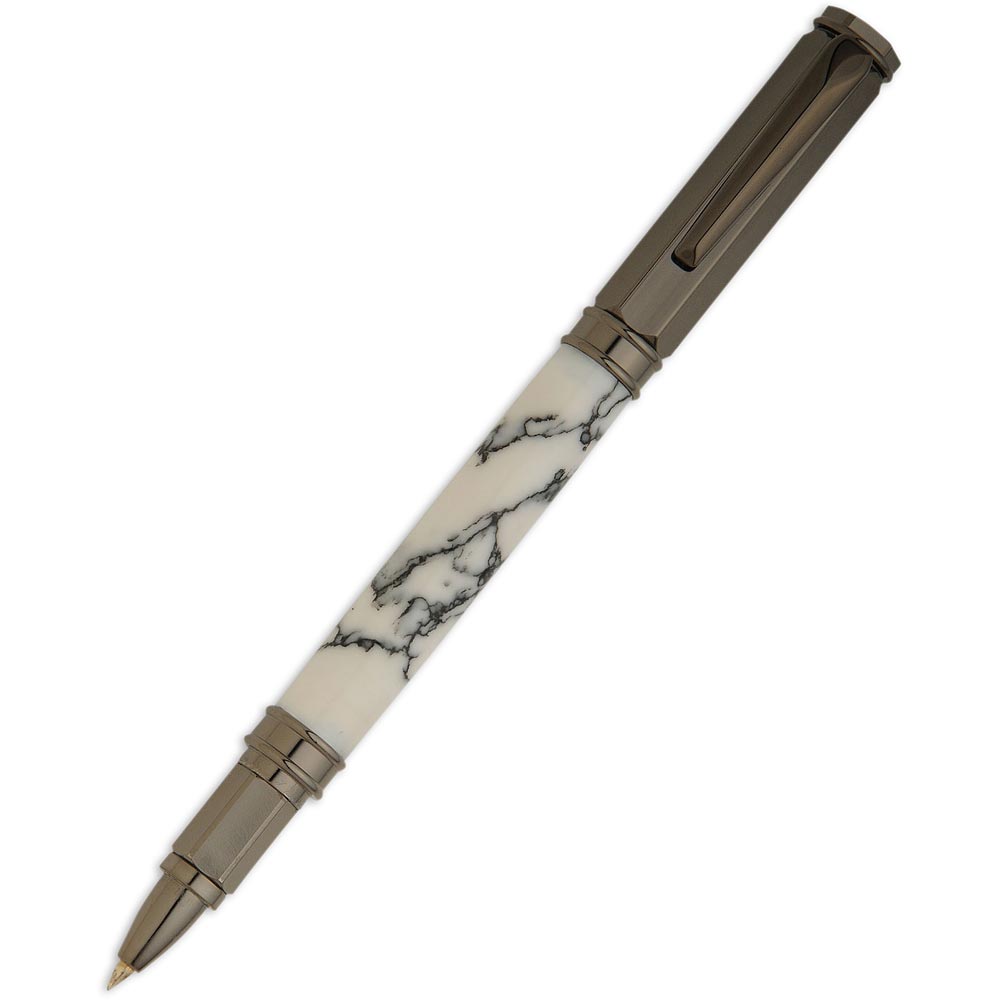 Magnetic Vertex Rollerball Pen Kit - Gunmetal