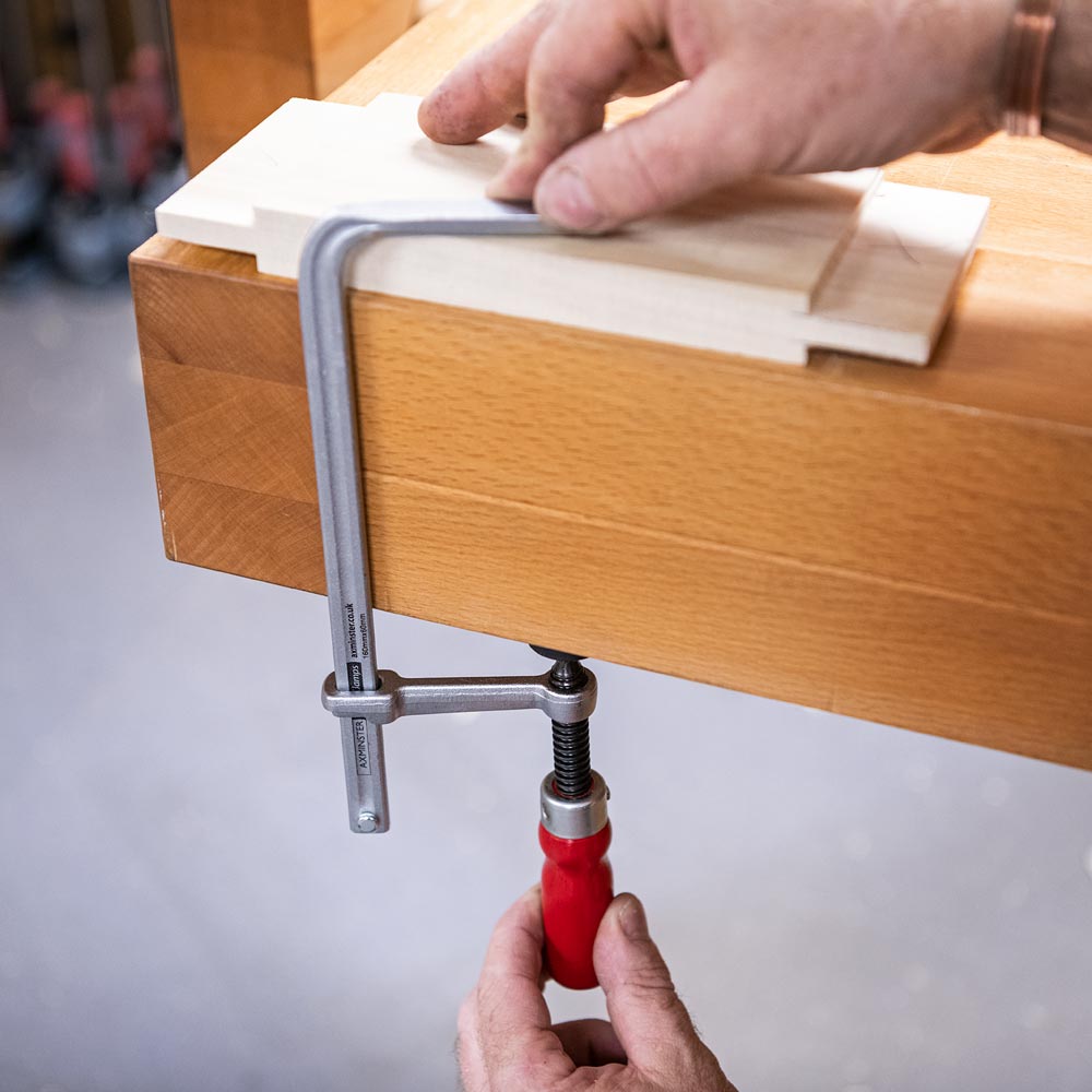 Axminster Guide Rail Clamp - 160 x 60mm